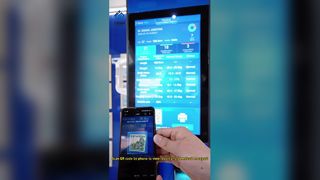 Máquina de exame de saúde SH-V20 Nayax Reader Papel Dinheiro