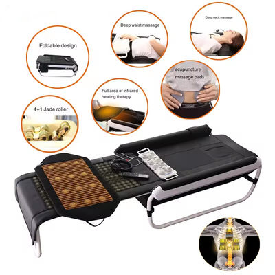 Healax Master V4 Body Acupressure Thermal Infrared Heating Therapy Jade Hot Stone Massage Bed