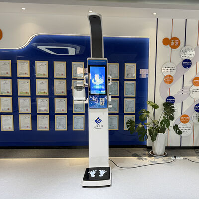 Pharmacy BMI Body Weighing Coins Body Scale Device Digital Smart Height Weight and Blood Pressure Body Fat Medical Check Station