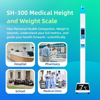 Electronic Height and Weight Measuring Scales Digital Height and Weighing Scale
