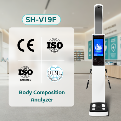 All-in-One Physical Examination Height Weight Machine Health Kiosk Body Fat Composition Analyzer Scale