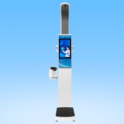 Máquina inteligente da análise da composição corporal do varredor gordo da medida da pressão arterial do peso da altura para a aptidão