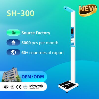 Balanças eletrônicas de medição de altura e peso Balança digital de altura e pesagem